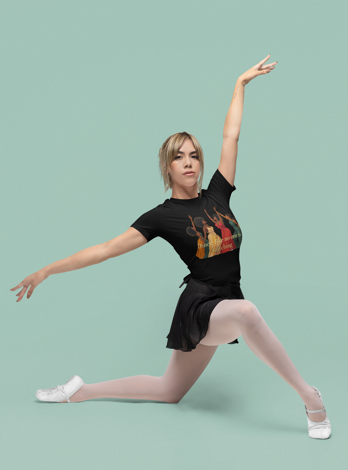 Dance Like No One Is Watching Tee, Unisex Heavy Cotton Tee, Motivational T-Shirt, Gift for Dancers, Casual Wear, Everyday Inspiration