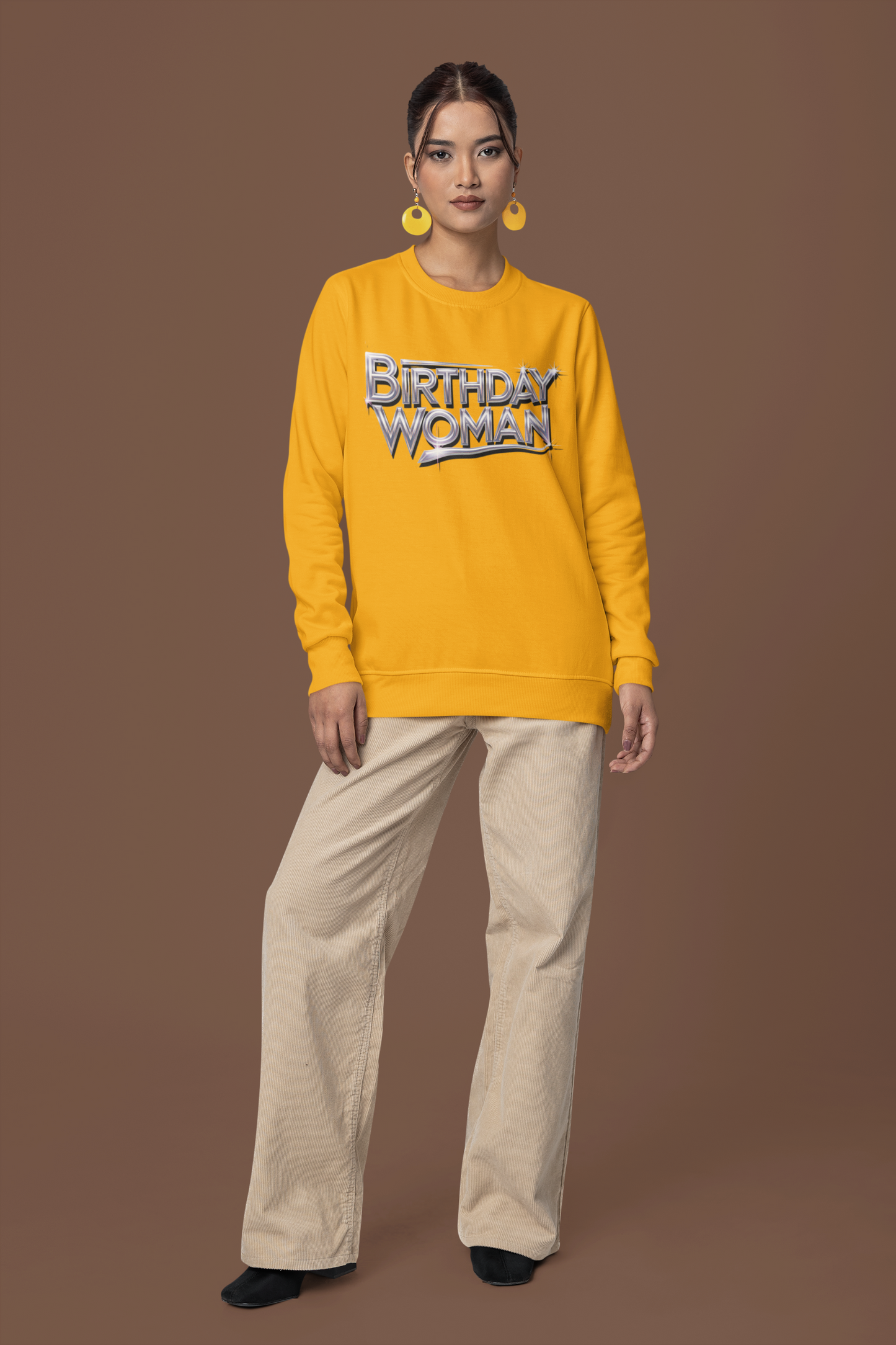 Birthday Woman Long Sleeve Tee - Unisex Jersey T-Shirt for Celebrations, Cute Birthday Sweatshirt, Birthday Girl Shirt for Women