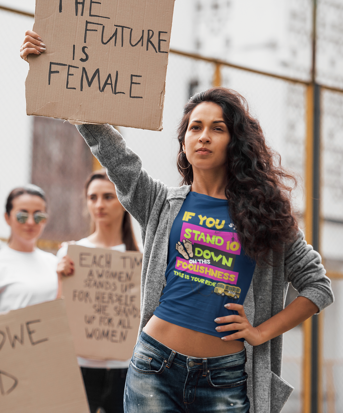 10 Toes Down on Foolishness - No King's T-Shirt