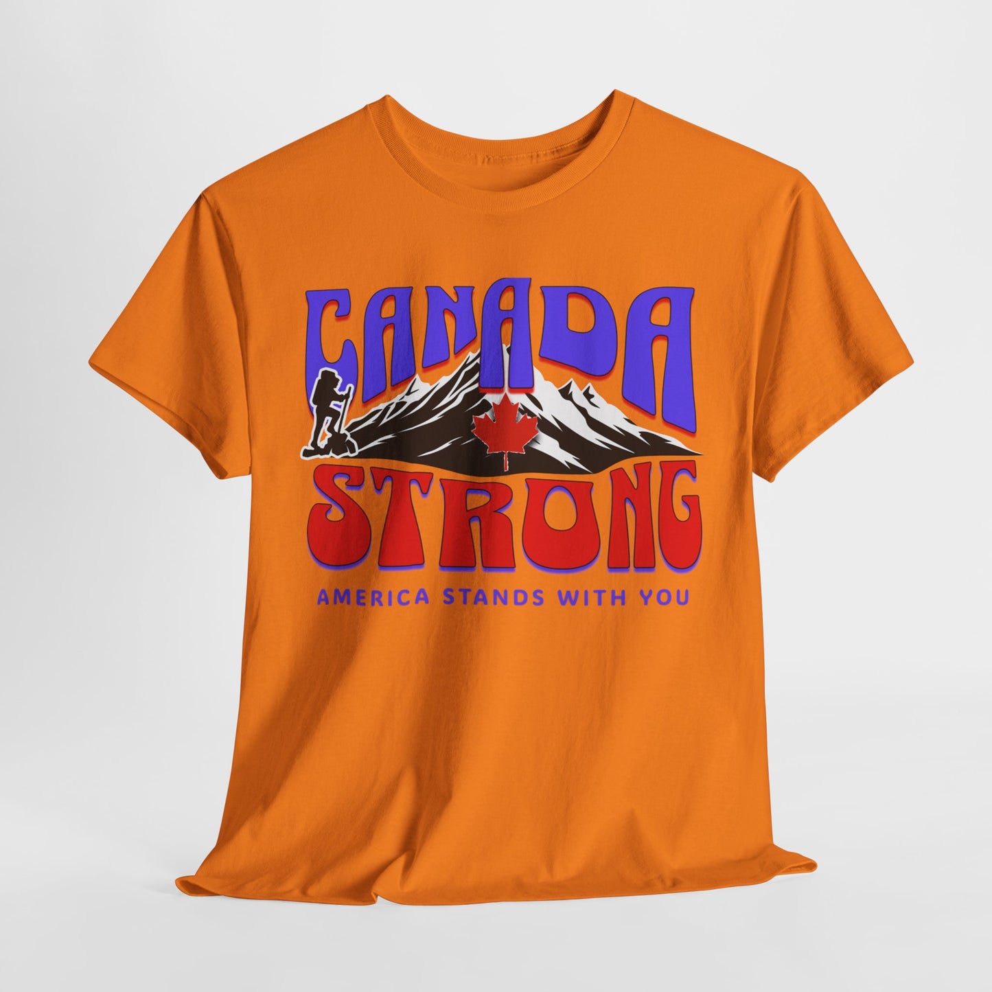 Canada and America in Solidarity, Canada Strong Unisex T-Shirt, America and Canada are United, Canada Pride and America Apologizes for Trump