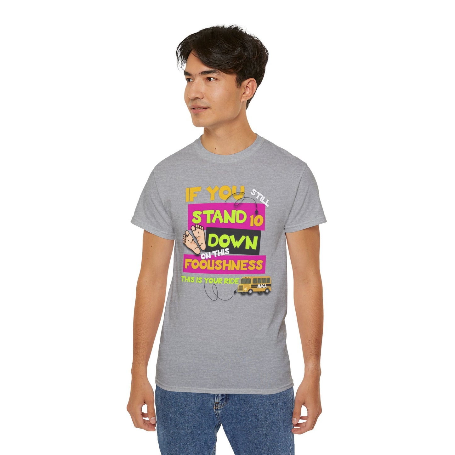 10 Toes Down on Foolishness - No King's T-Shirt