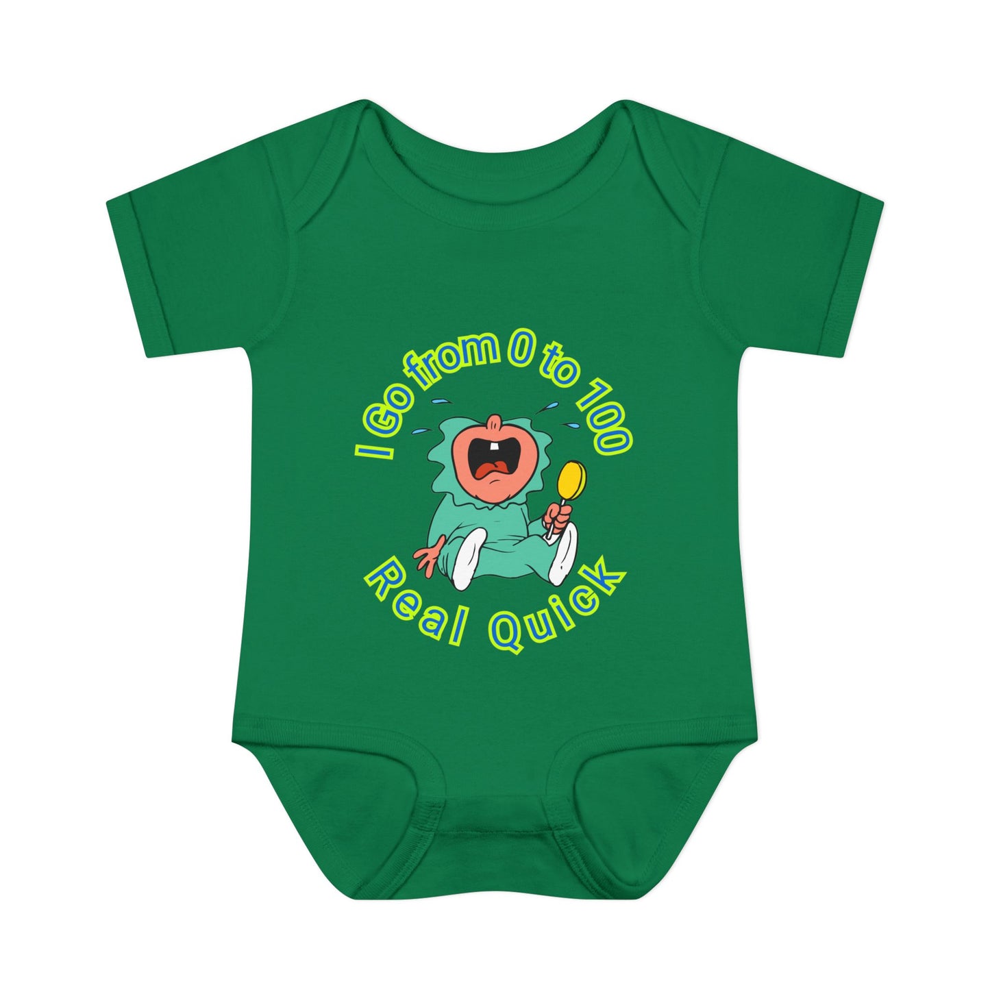 Funny Baby Onesies from 0 to 24 Months, Cute Colorful Baby Onesies for Boy or Girl, From 0 to 100 Real Quick, Newborn Baby Shower Gifts