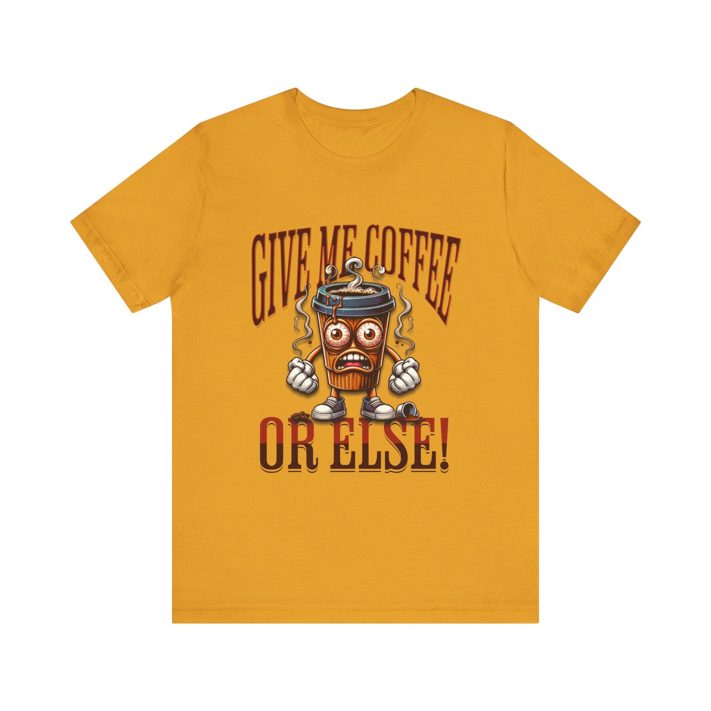 Caffeine Crisis T-Shirts, Unisex Coffee Lover Shirt, Funny Coffee Lover Gift, But First Coffee, Coffee Addict T-Shirt, Coffee Shirt for Men & Women