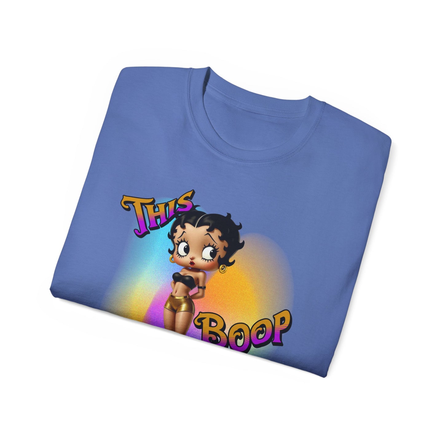 Retro Betty Boop Cartoon Tee, Fun Skater Themed T-Shirt, Vintage Skater Girl Shirt, Casual Wear, Betty Boop Design, Perfect Gift for Skater Fans