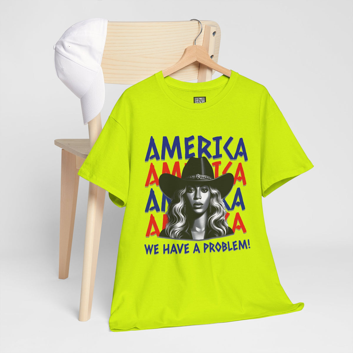 Beyoncé America We Have a Problem T-Shirt – Cowboy Carter Fan Tee, Patriotic Concert Shirt, S–5XL