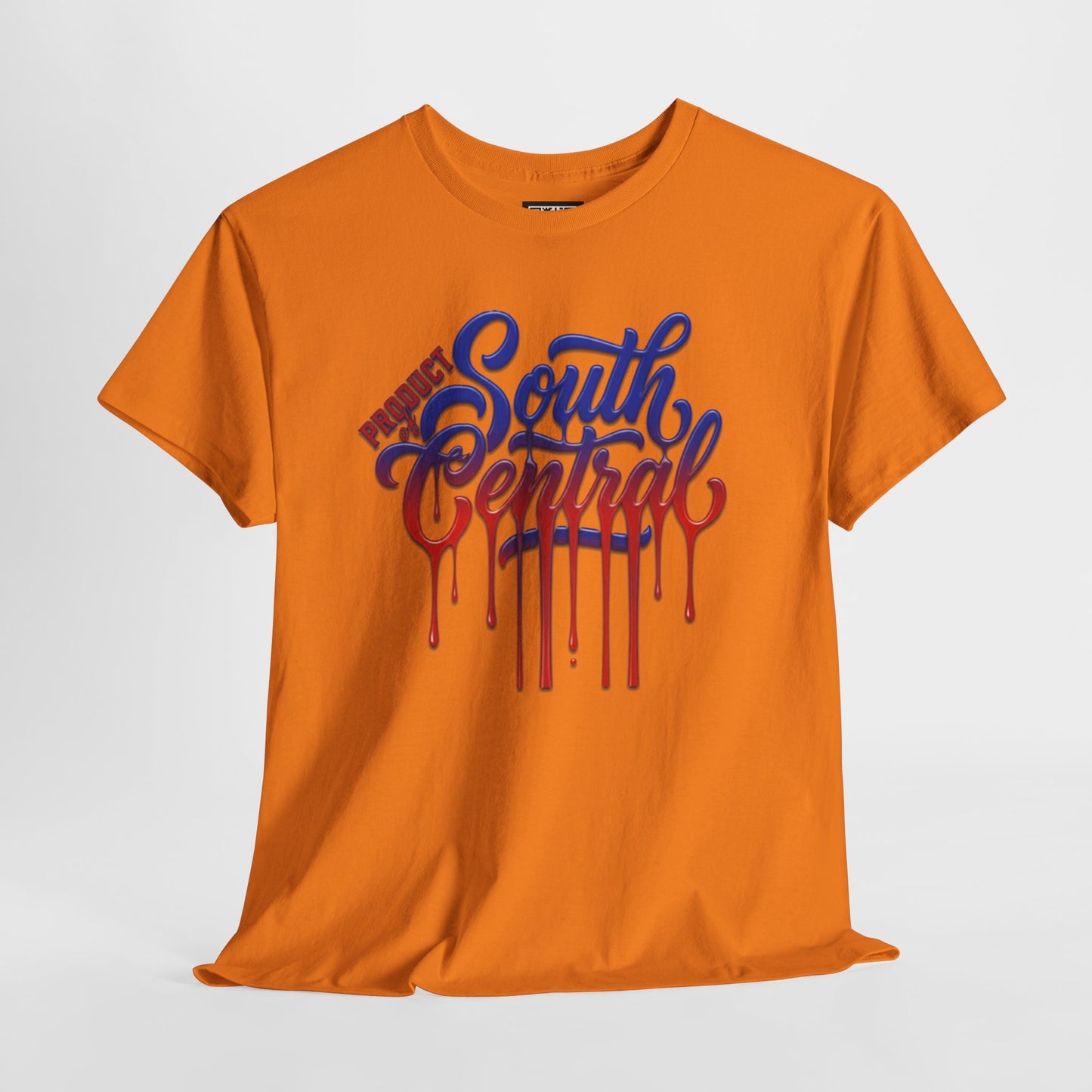 South Central Drip T-Shirt — Retro Los Angeles Script Graffiti Tee
