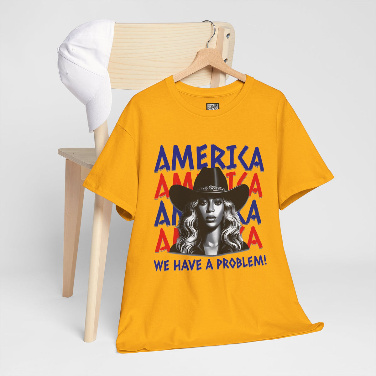 Beyoncé America We Have a Problem T-Shirt – Cowboy Carter Fan Tee, Patriotic Concert Shirt, S–5XL