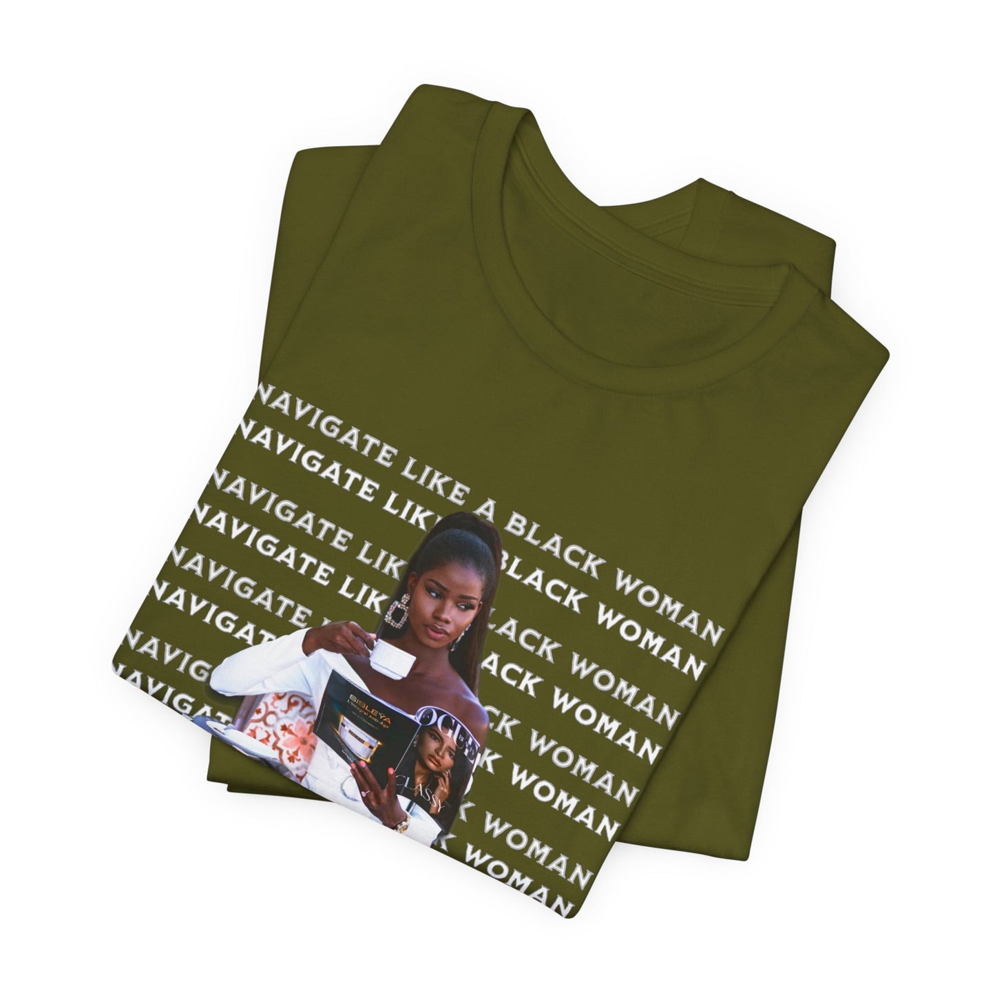 Navigate Like a Black Woman, Black Woman Shirt, 92% Black Woman Club, Black Girl Magic T-Shirts, Black History Month Shirts for Women