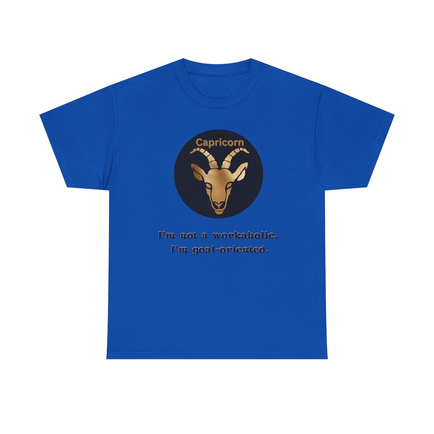 Capricorn T-Shirt, Capricorn Horoscope Gifts, Birth Month Gifts, Zodiac Sign T-Shirt Gifts, Astrology T-Shirt, Unisex Heavy Cotton Tee