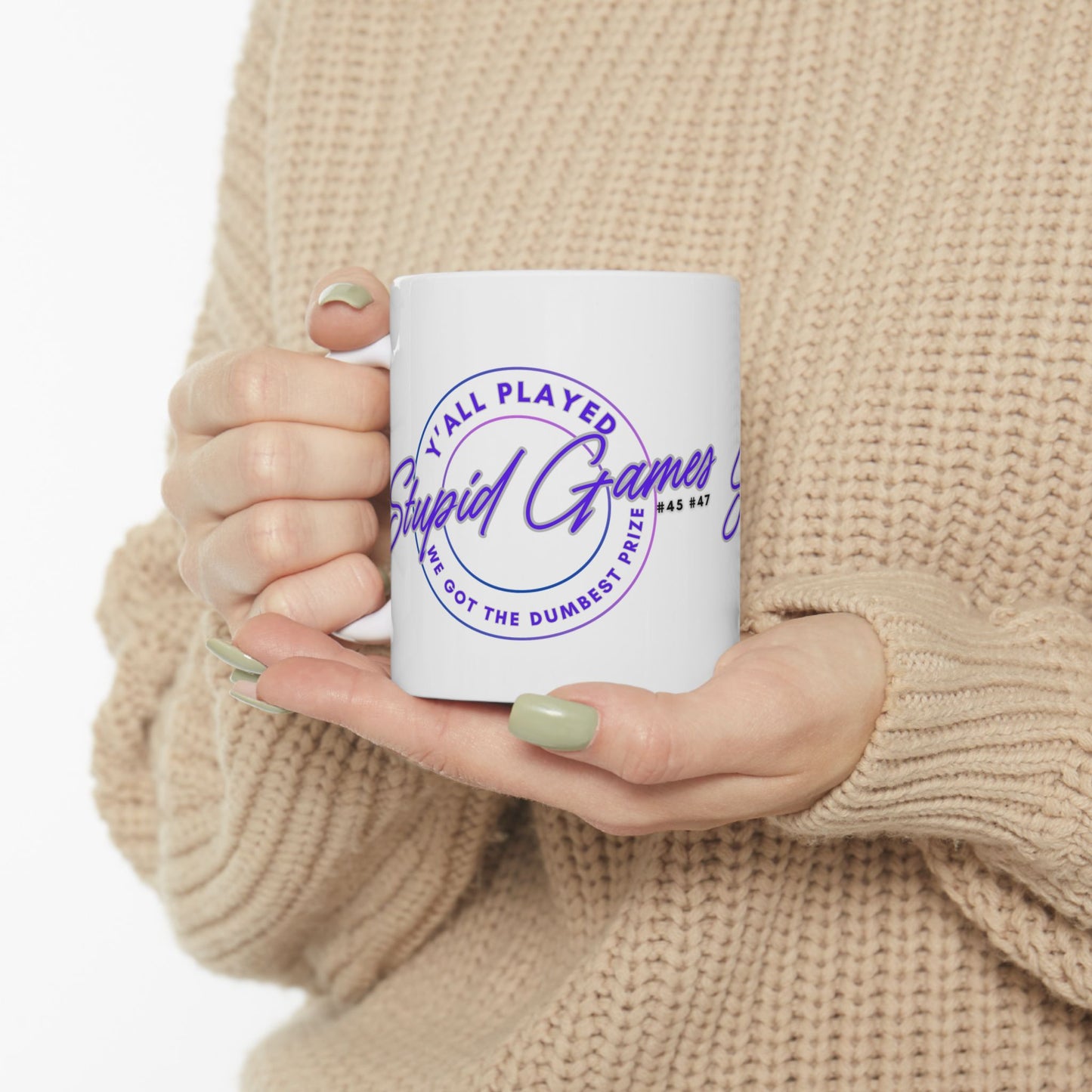 Play Stupid Games Win Stupid Prizes Mug, Unisex Black History Mug, 92% Black Women Mug, Women Feminist Mug, Black Girl Magic Mug (11oz, 15oz)