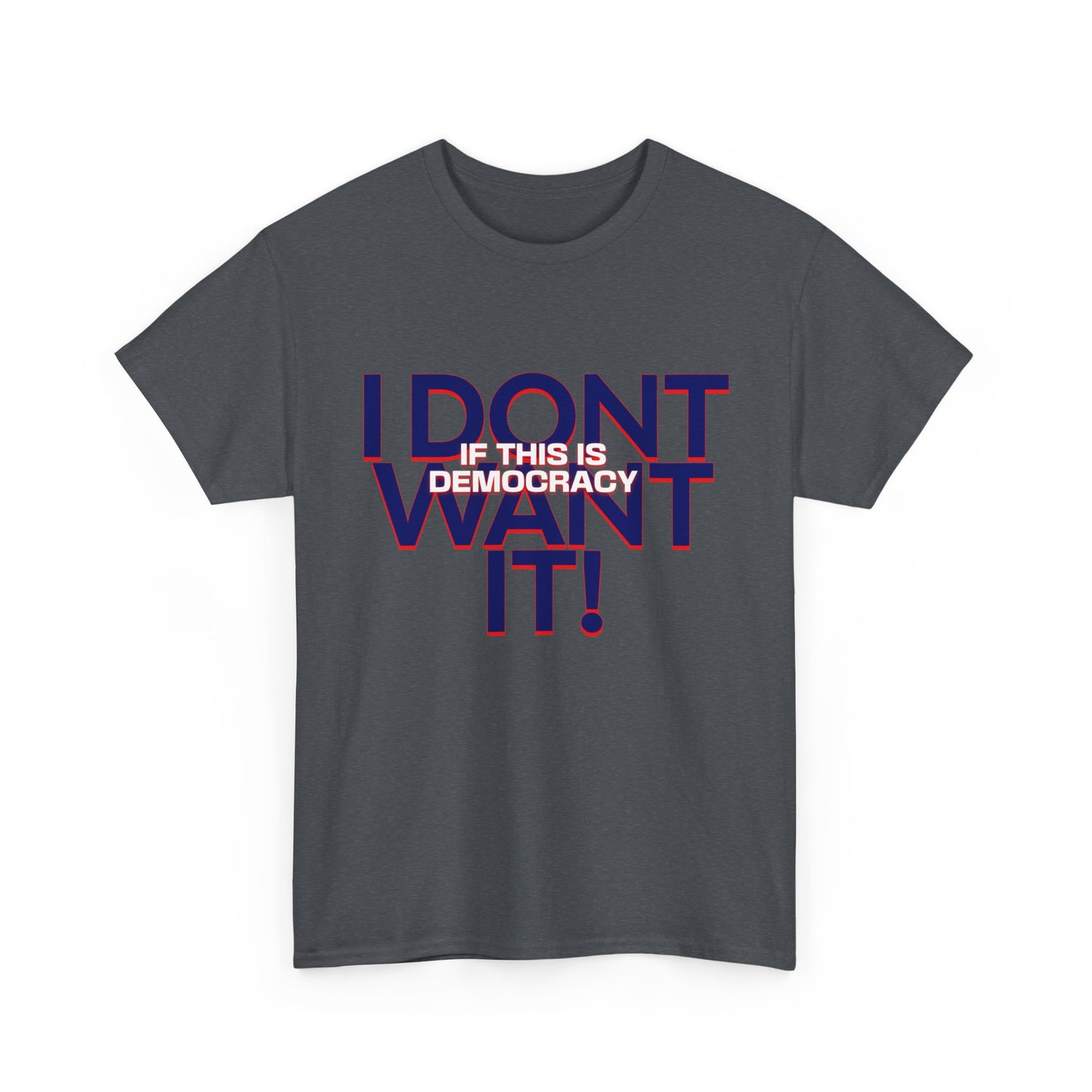 Democracy Denied Shirts, Unisex Political Statement Tees, Activism Social Justice Shirts, Political Apparel for Men & Women, Social Commentary Tees