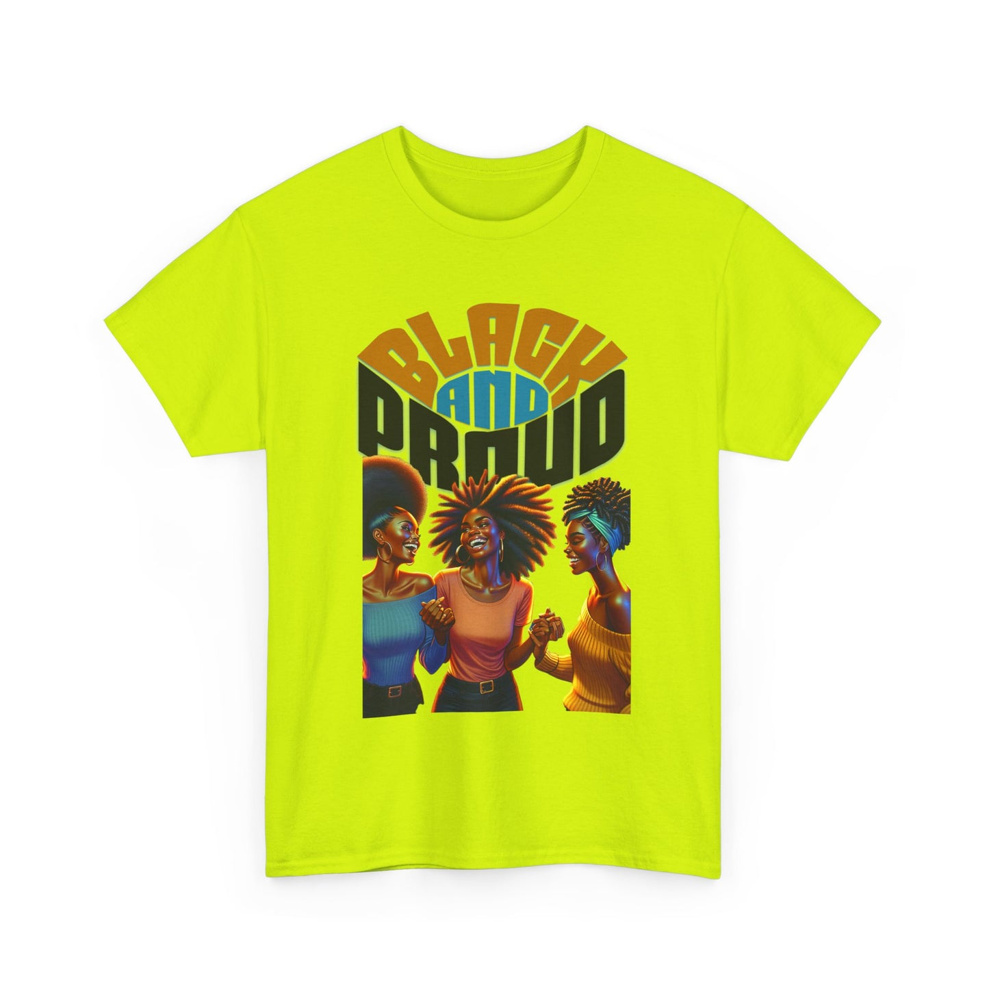 Black and Proud: Sisters United Shirt, Black Culture Shirts, Melanin Power, Black Girl Magic Shirts, African American T-Shirts, Nubian Queens T-Shirts,