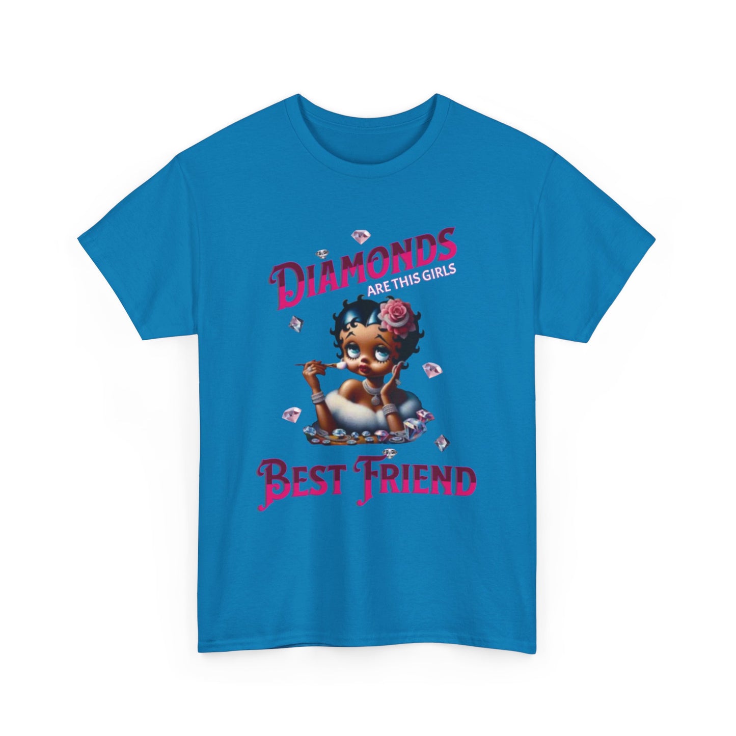 Diamonds Are This Girl's Best Friend, Marilyn Monroe Quote Shirt, Best Friend Tees, Betty Boop I Love Diamonds T-Shirts,