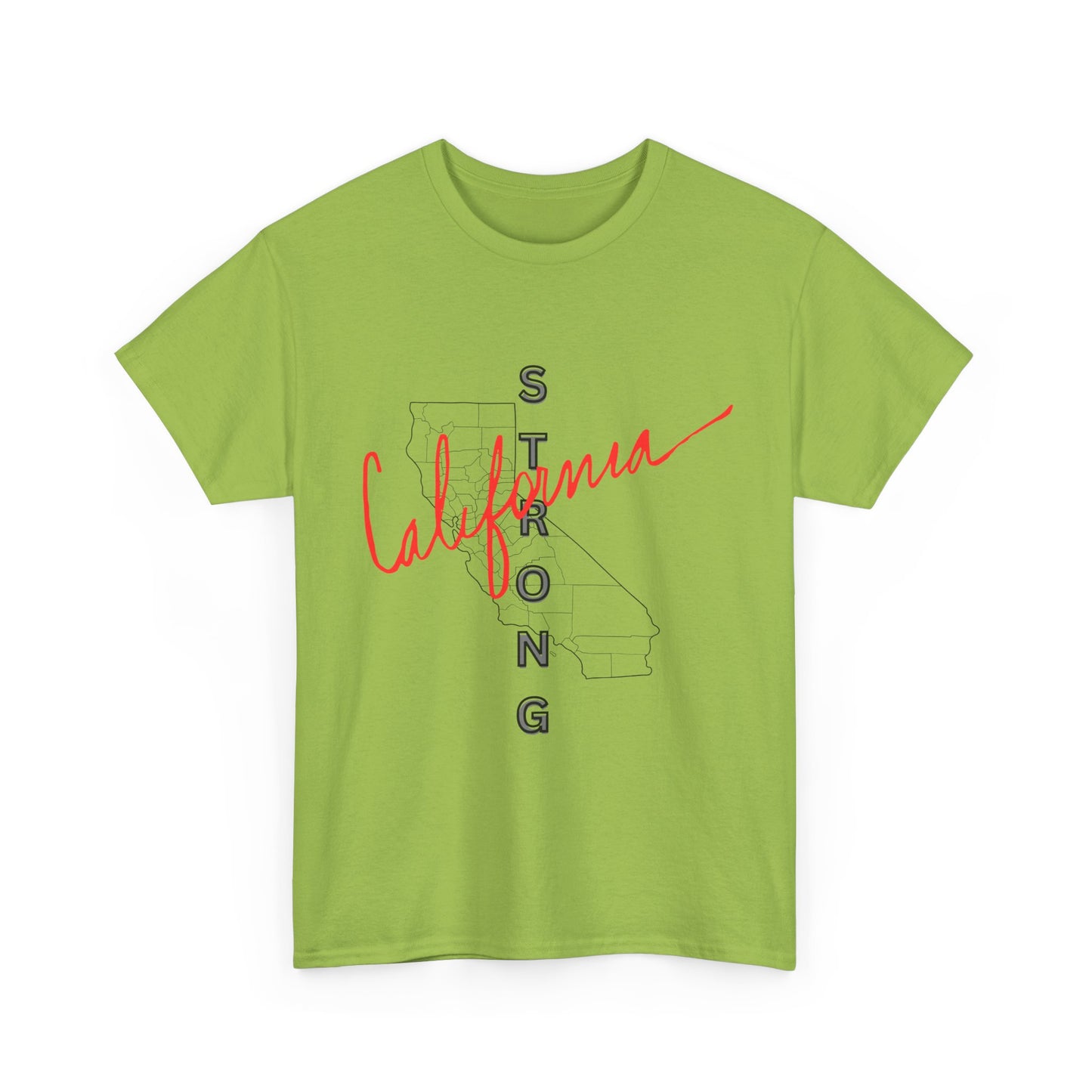 California is Strong, Standing up for California, California T-Shirt for Resilience, Californians are United and Resilient, We will Rebuild our Cities