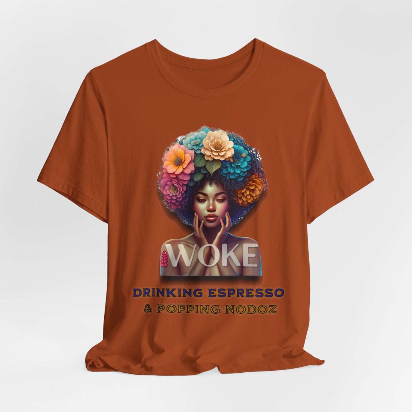 Woke Because We Can't Sleep on our Government, 92% Black Woman's Power Shirt, Melanin Women T-Shirts, Black Girl Magic T-Shirts,