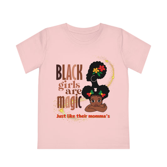 Black Girls are Magic Kids' Creator T-Shirt