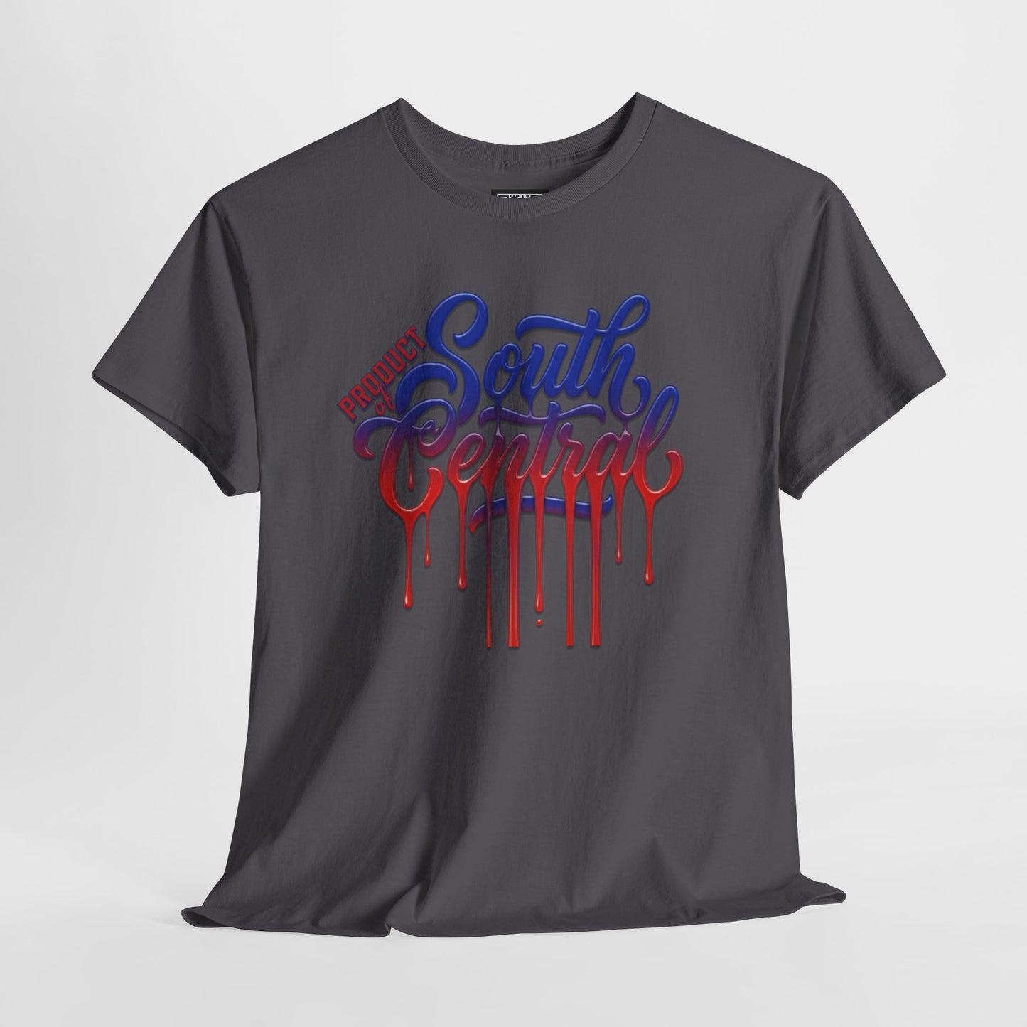 South Central Drip T-Shirt — Retro Los Angeles Script Graffiti Tee
