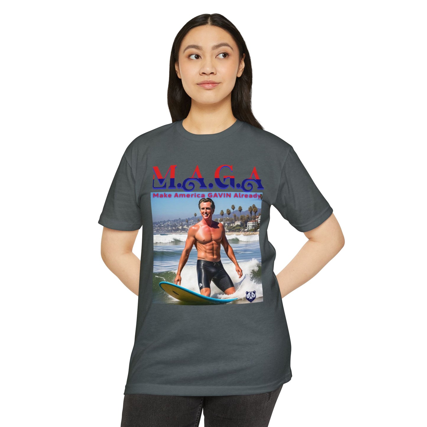 Make America Gavin Already T-shirt | Retro California Beach Vibe | Gavin Newsom T-shirt Apparel | Summer Style | California Pride Tees