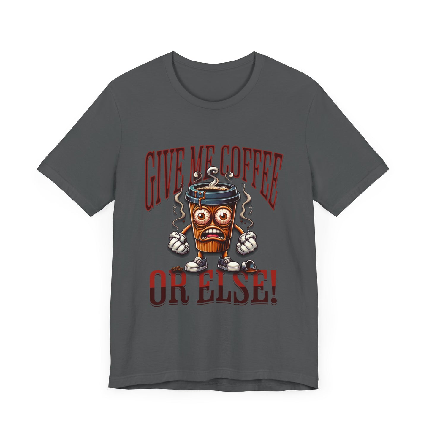 Caffeine Crisis T-Shirts, Unisex Coffee Lover Shirt, Funny Coffee Lover Gift, But First Coffee, Coffee Addict T-Shirt, Coffee Shirt for Men & Women