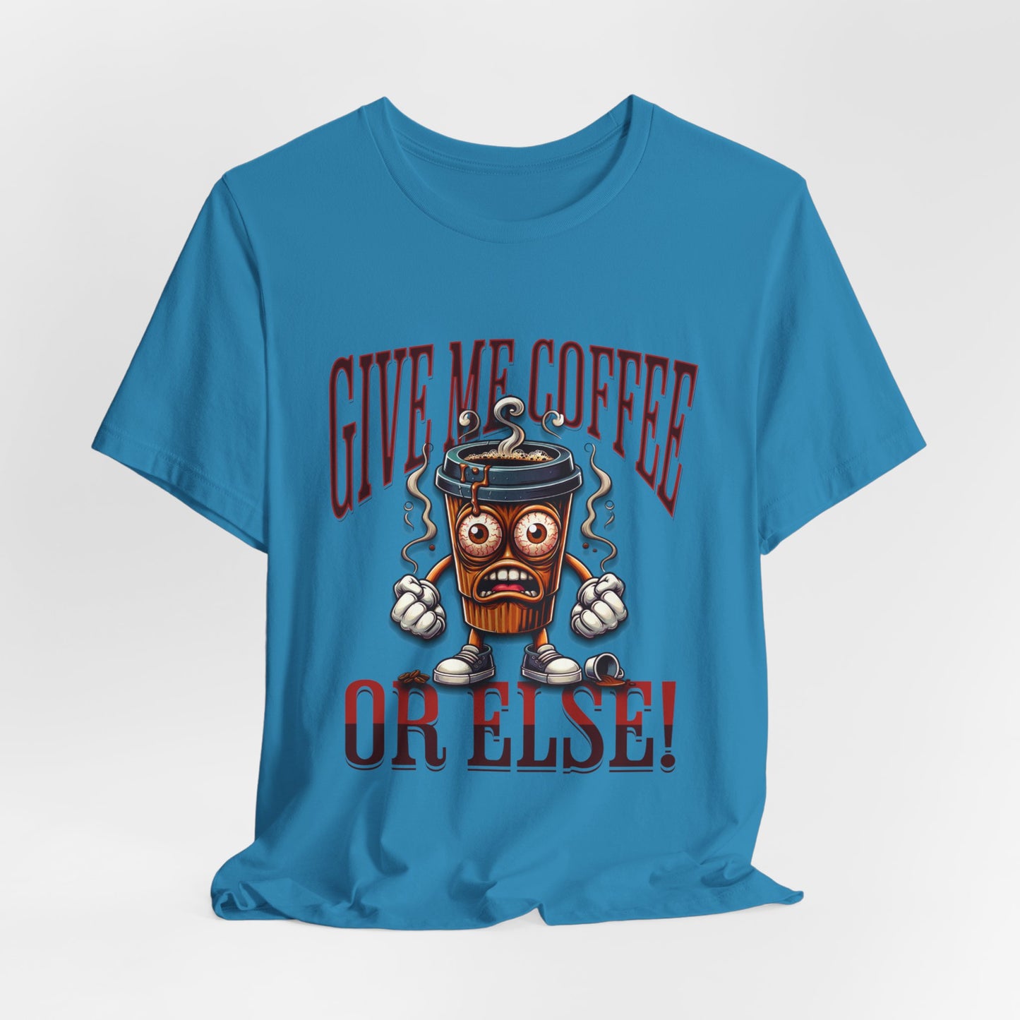 Caffeine Crisis T-Shirts, Unisex Coffee Lover Shirt, Funny Coffee Lover Gift, But First Coffee, Coffee Addict T-Shirt, Coffee Shirt for Men & Women