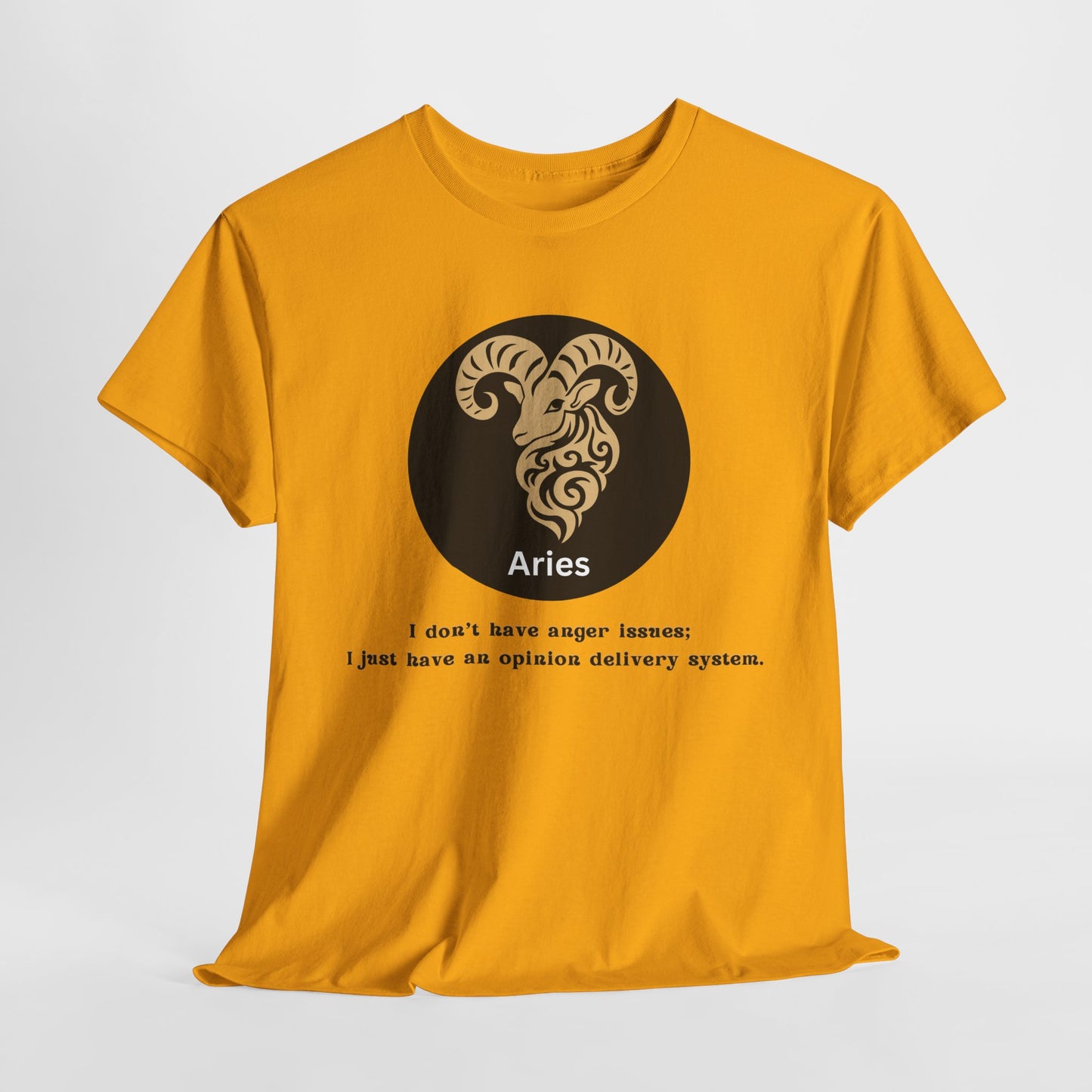 Aries T-Shirt, Aries Horoscope Gifts, Birth Month Gifts, Zodiac Sign T-Shirt Gifts, Astrology T-Shirt, Unisex Heavy Cotton Tee, Funny T-shirts