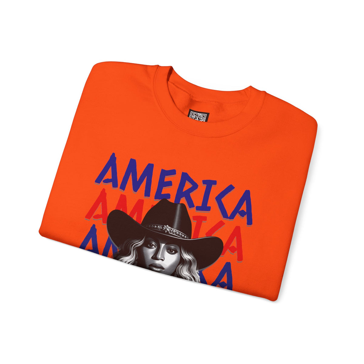 America Graphic Crewneck Sweatshirt, Beyonce America We Have a Problem, Fan Merchandise for Beyonce, Unisex Gildan Sweatshirts