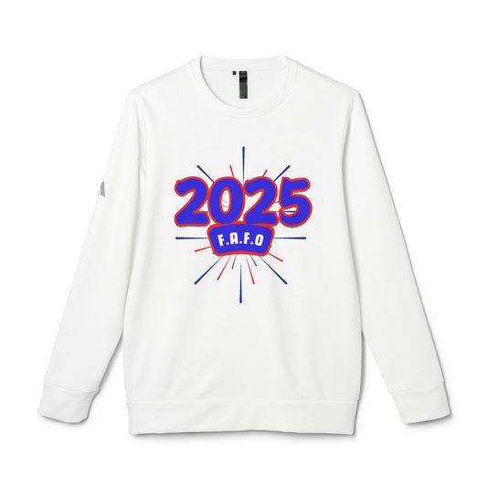 Adidas Unisex Fleece "F.A.F.O." Crewneck Sweatshirt, Anti-Trump Regime Shirt, Fight Oligarchy Shirts, F around... You Know the Rest Shirt
