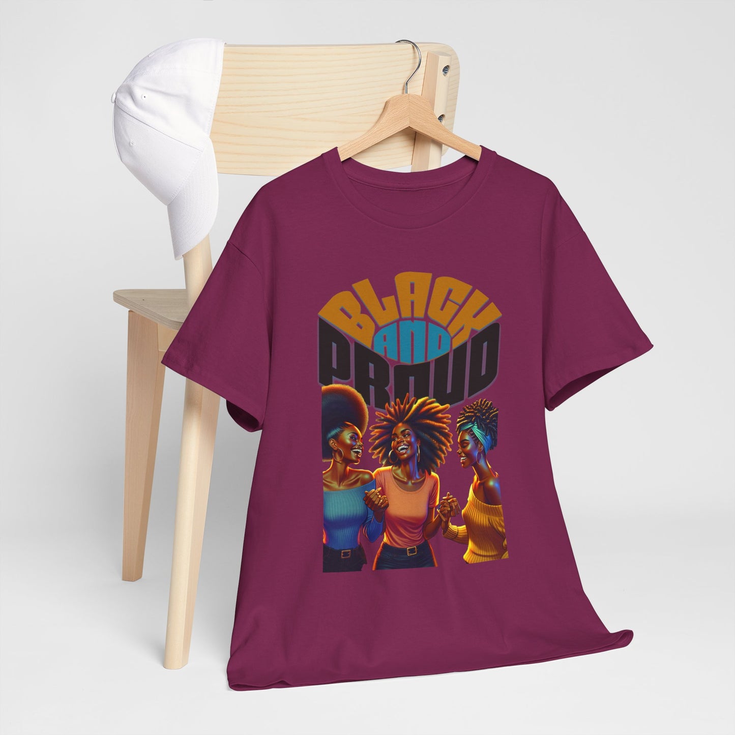 Black and Proud: Sisters United Shirt, Black Culture Shirts, Melanin Power, Black Girl Magic Shirts, African American T-Shirts, Nubian Queens T-Shirts,