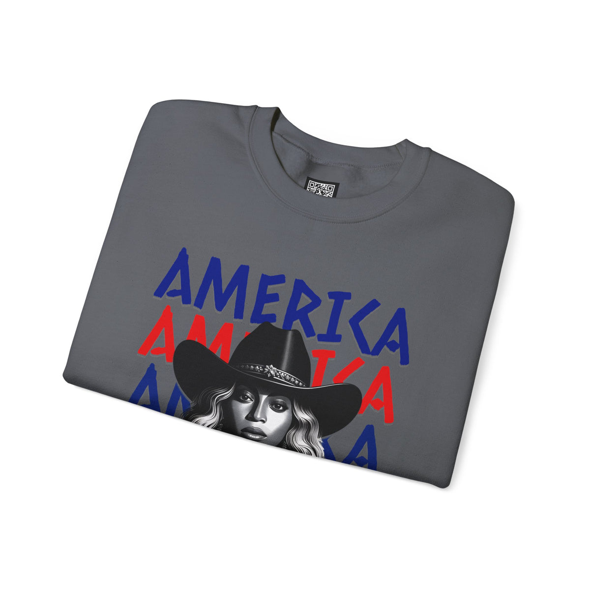 America Graphic Crewneck Sweatshirt, Beyonce America We Have a Problem, Fan Merchandise for Beyonce, Unisex Gildan Sweatshirts