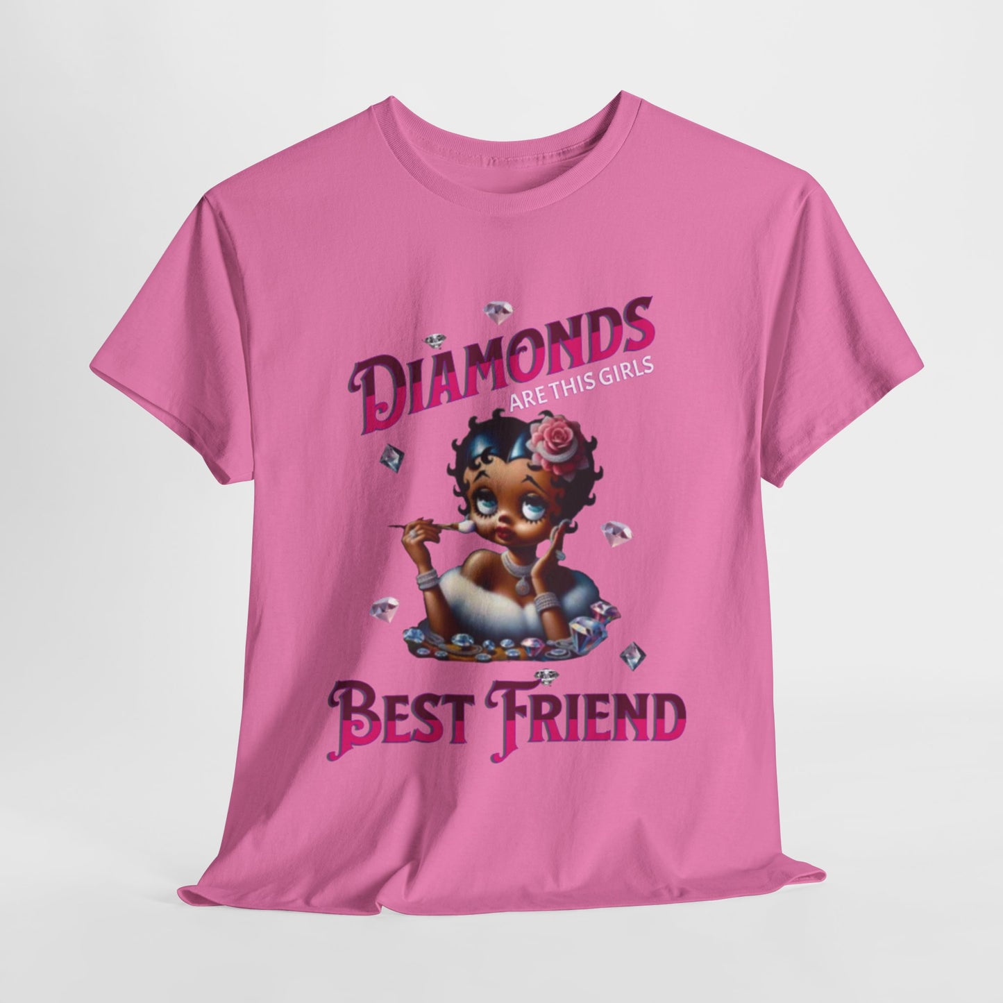 Diamonds Are This Girl's Best Friend, Marilyn Monroe Quote Shirt, Best Friend Tees, Betty Boop I Love Diamonds T-Shirts,