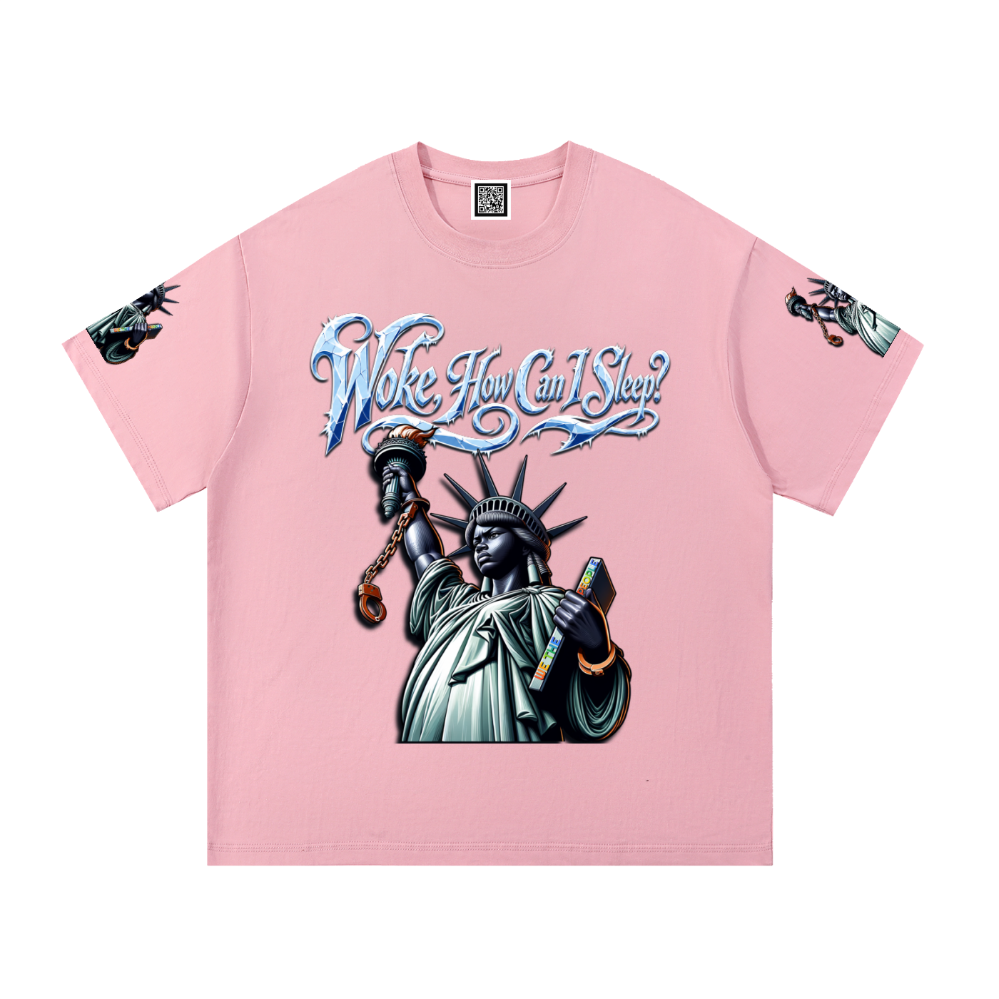 "Woke" Unisex Essential Cotton Graphic T-Shirt