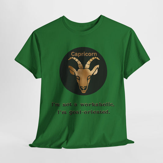 Capricorn T-Shirt, Capricorn Horoscope Gifts, Birth Month Gifts, Zodiac Sign T-Shirt Gifts, Astrology T-Shirt, Unisex Heavy Cotton Tee