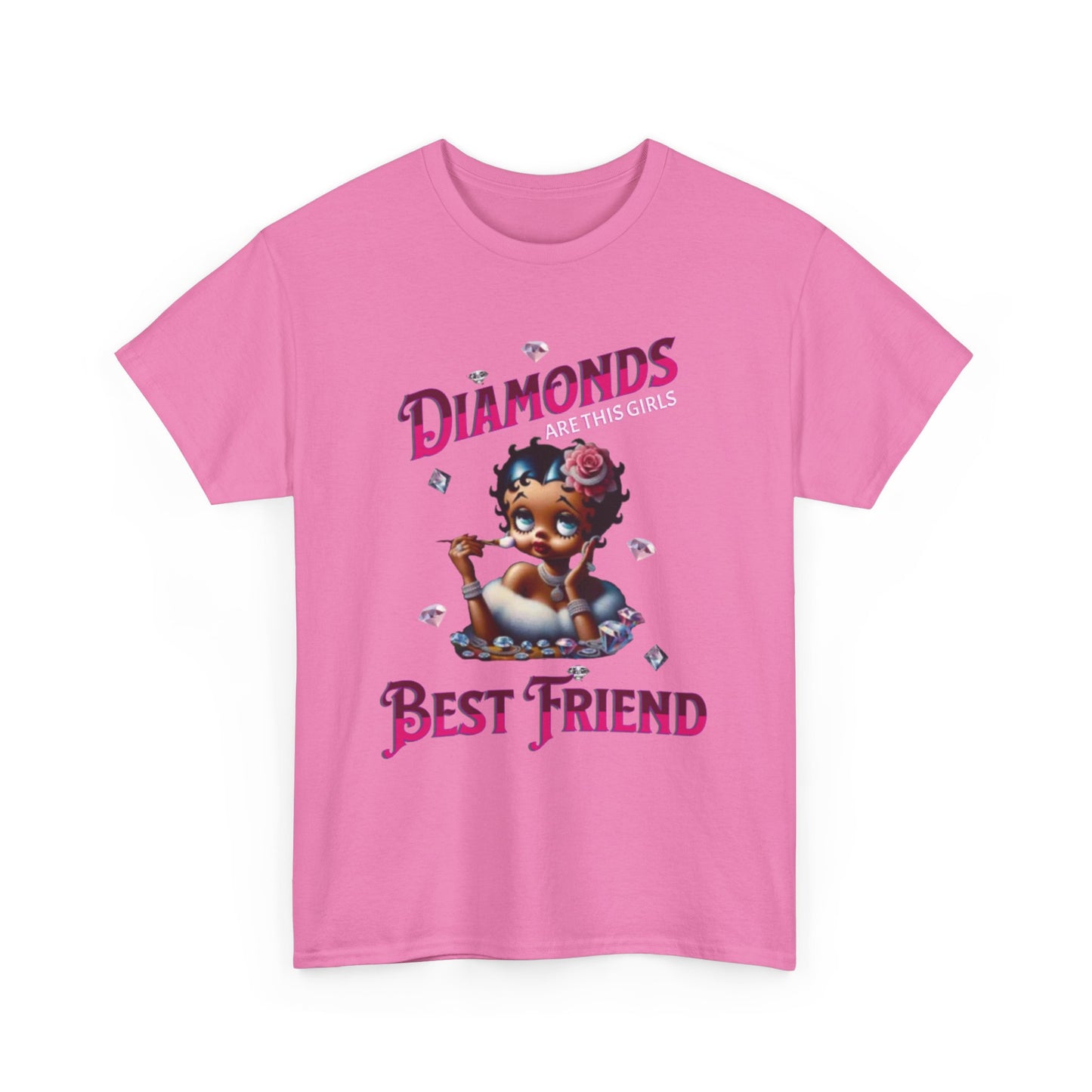 Diamonds Are This Girl's Best Friend, Marilyn Monroe Quote Shirt, Best Friend Tees, Betty Boop I Love Diamonds T-Shirts,