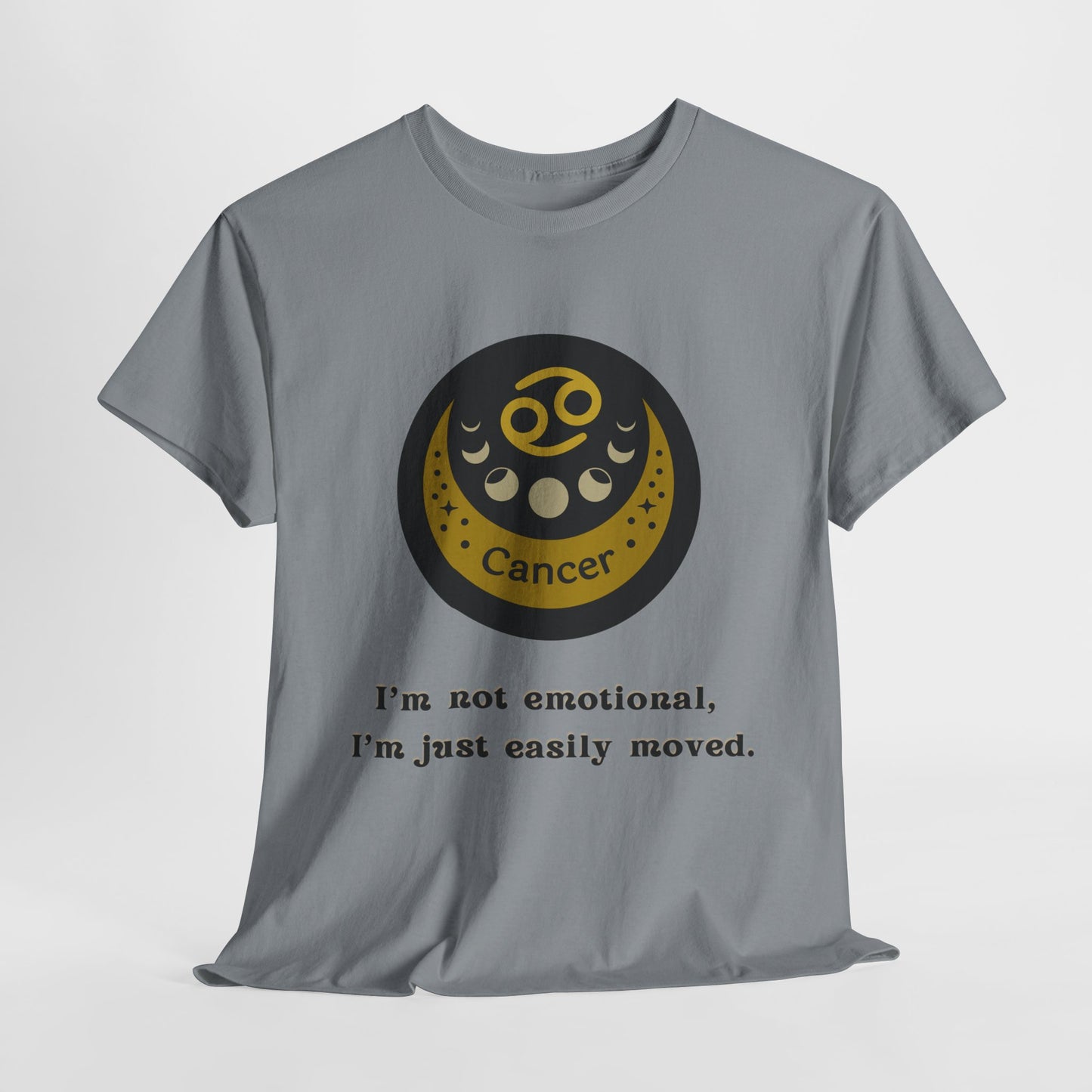 Cancer T-Shirt, Cancer Horoscope Gifts, Birth Month Gifts, Zodiac Sign T-Shirt Gifts, Astrology T-Shirt, Unisex Heavy Cotton Tee, Gift for a Cancer Horoscope