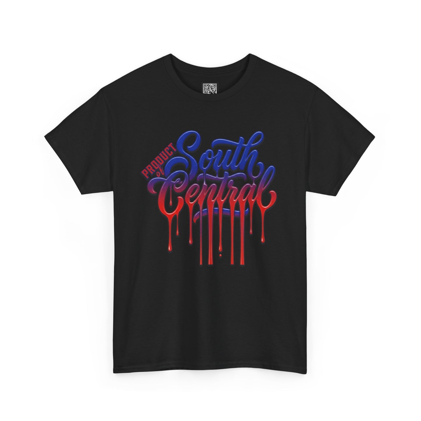 South Central Drip T-Shirt — Retro Los Angeles Script Graffiti Tee