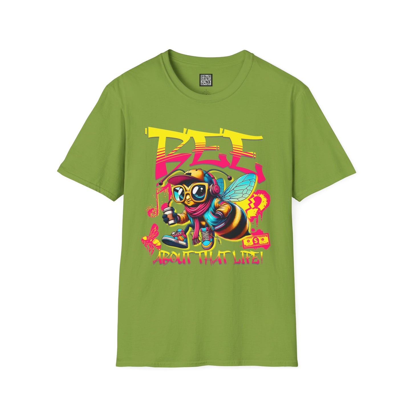 Beekeeper Graphic T-Shirt, Cute Bee Lovers T-Shirt, Fun Colorful Graphic Bee Tee, Summer Casual Wear, Gift for Bee Enthusiast