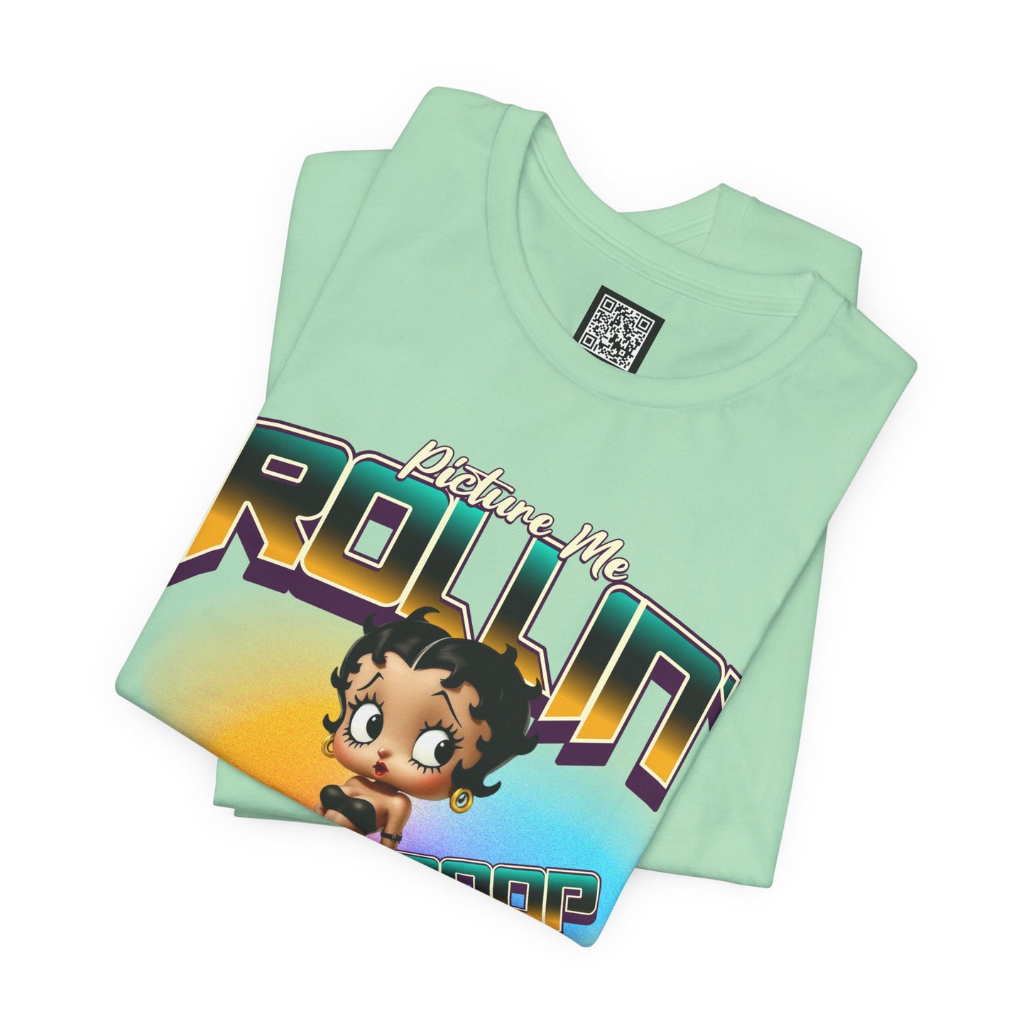 Retro Betty Boop Graphic Tee, Vintage Skater Theme Cartoon Shirt, Fun Skater Girl T-Shirt, Gift for Skater Lovers, 90s Nostalgia Apparel