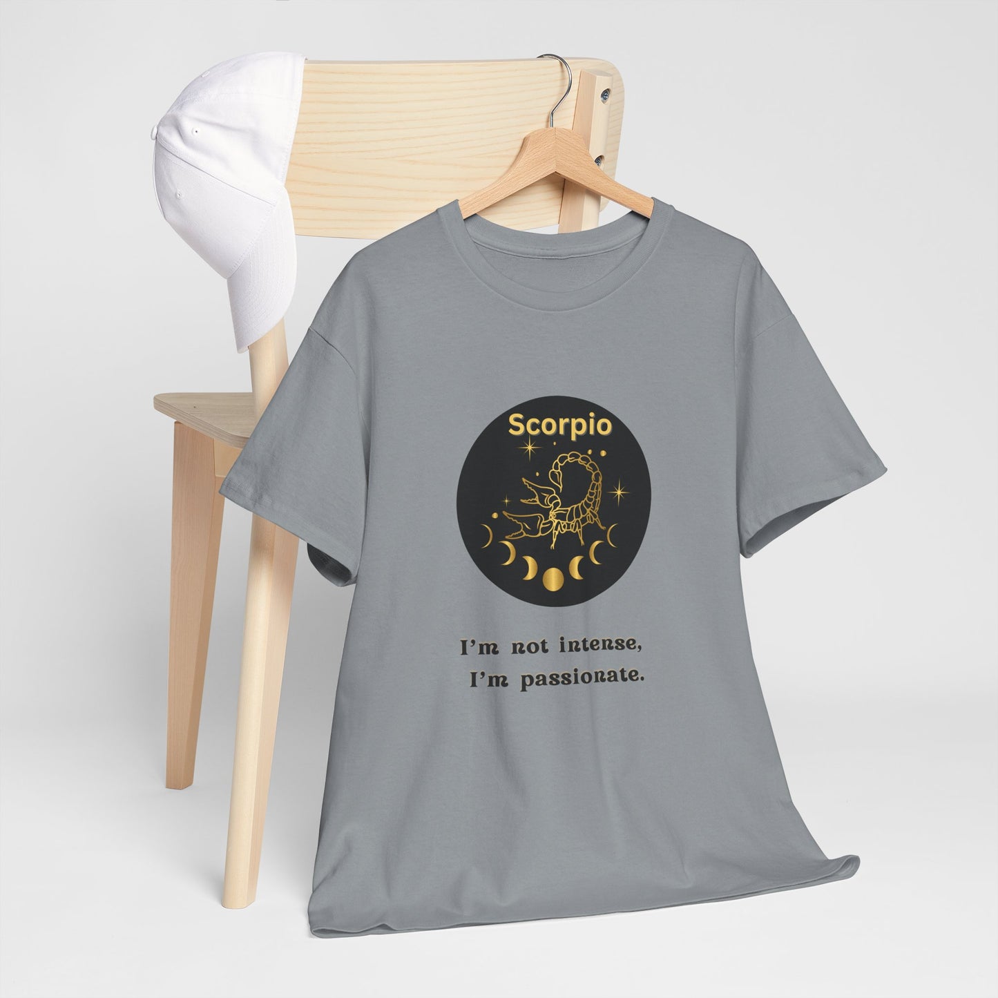 Scorpio T-Shirt, Scorpio Horoscope Gifts, Birth Month Gifts, Zodiac Sign T-Shirt Gifts, Astrology T-Shirt, Unisex Heavy Cotton Tee