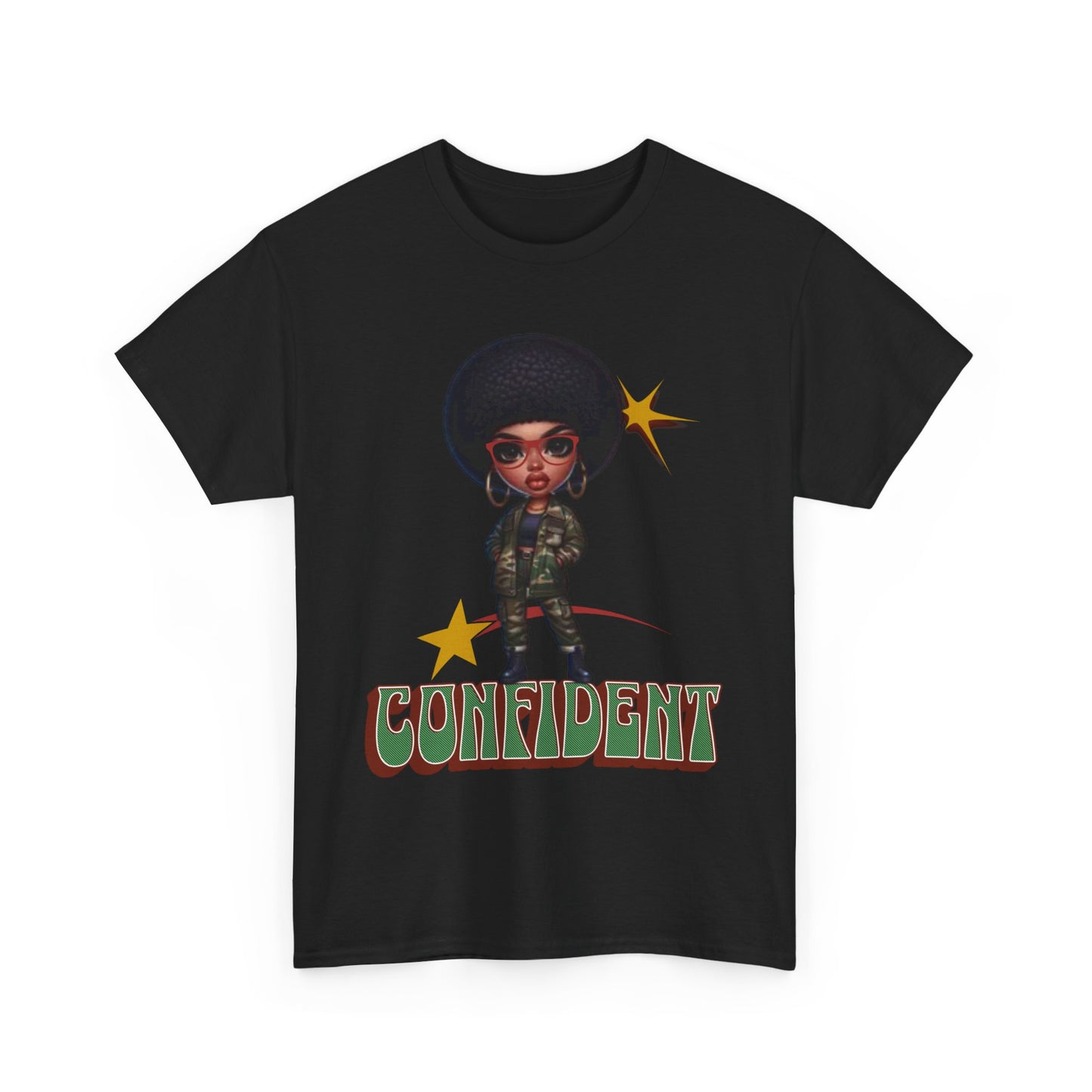 Black Femininity and Individuality, Black Women Confidence Shirt, Melanin Shirt for Black Women, Black Girl Magic T-Shirts, Confident T-Shirt