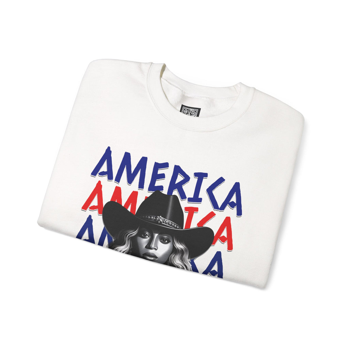America Graphic Crewneck Sweatshirt, Beyonce America We Have a Problem, Fan Merchandise for Beyonce, Unisex Gildan Sweatshirts