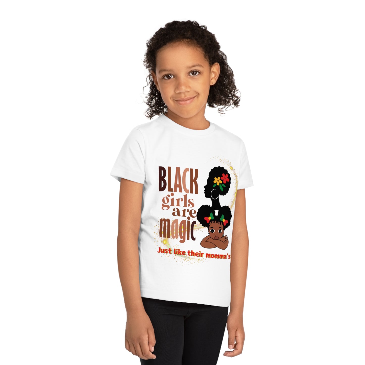 Black Girls are Magic Kids' Creator T-Shirt