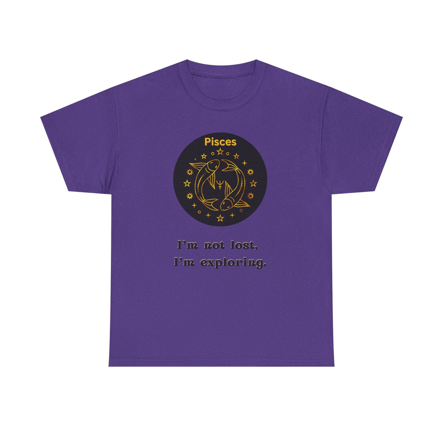 Pisces T-Shirt, Pisces Horoscope Gift, Birth Month Gift, Zodiac Sign T-Shirt Gift, Astrology Pisces T-Shirt, Unisex, Gift for a Pisces Horoscope