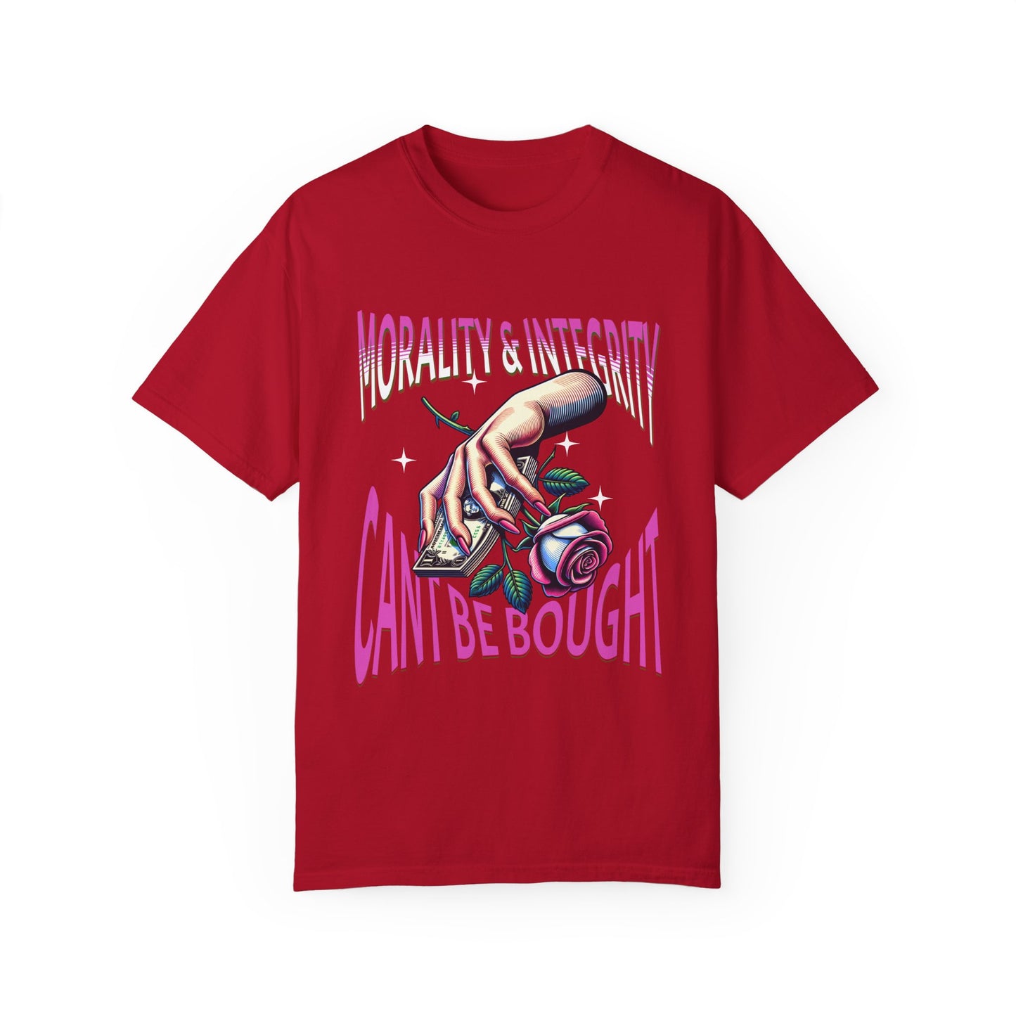 Morality & Integrity Can’t Be Bought T-Shirts, Inspirational T-Shirts, Unisex Morality Shirts, Motivational Shirts for a Gift, Integrity Shirts