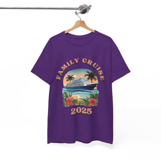 Personalized Cruise Shirt 2025, Cruise Ship T-Shirt, 2025 Cruise T-Shirt, Bon-Voyage Cruise T-shirt, Matching Cruise Vacation Shirt for 2025