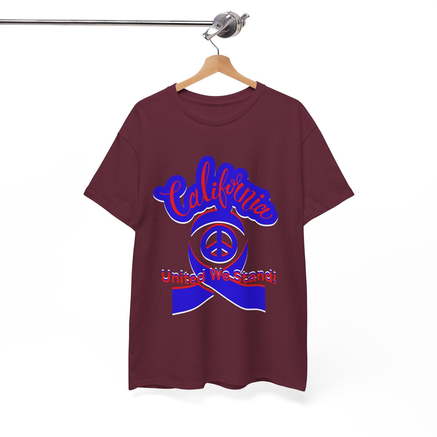 California Love T-Shirt, Cali Vibes T-Shirts for Men and Women, California United T-Shirts, We Stand Together T-Shirts