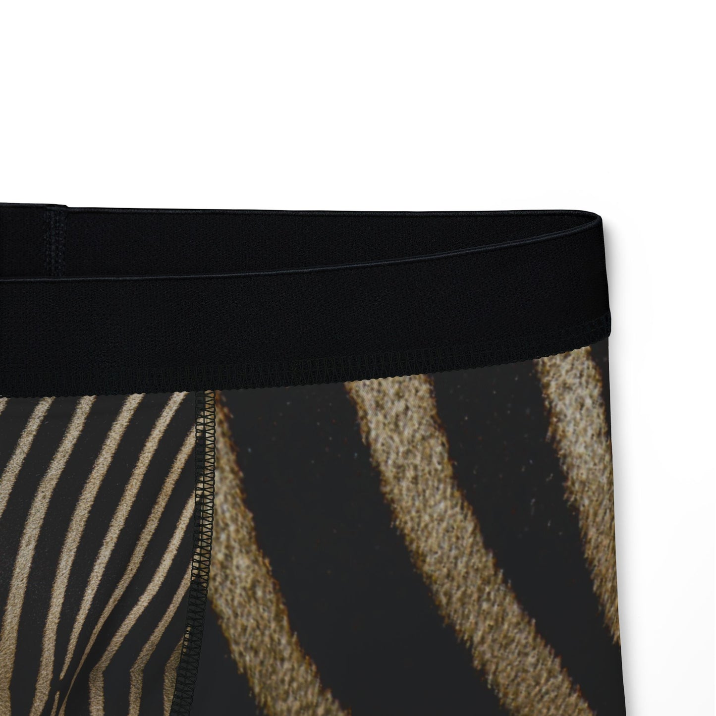 Wild Zebra Print Men's Boxers - Stylish & Comfortable Underwear for Everyday Wear (Women's Matching Underwear Sold Separately)