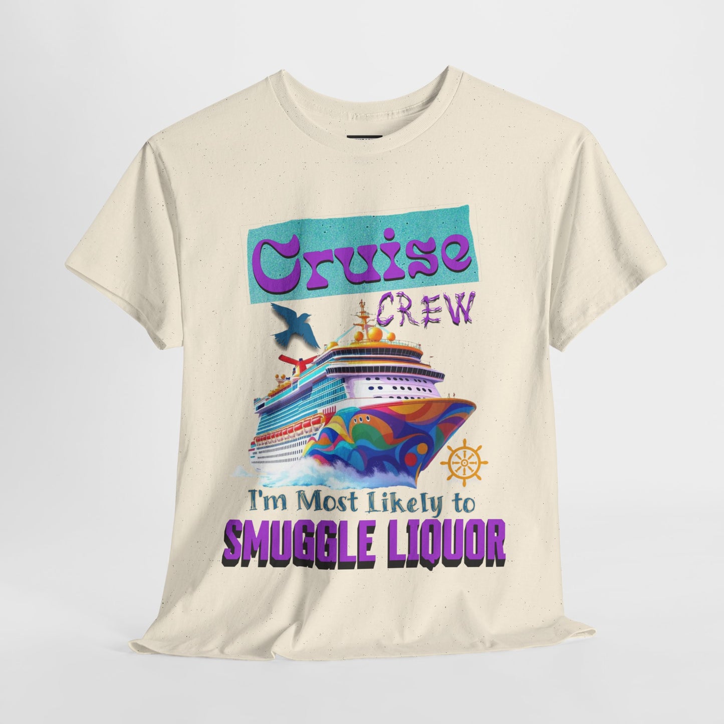 Cruise Crew Tee - Fun Cruise Vacation Shirt, Unisex Cotton T-Shirt, Summer Holiday Apparel, Perfect Gift for Cruise Travelers, Cruise Enthusiasts