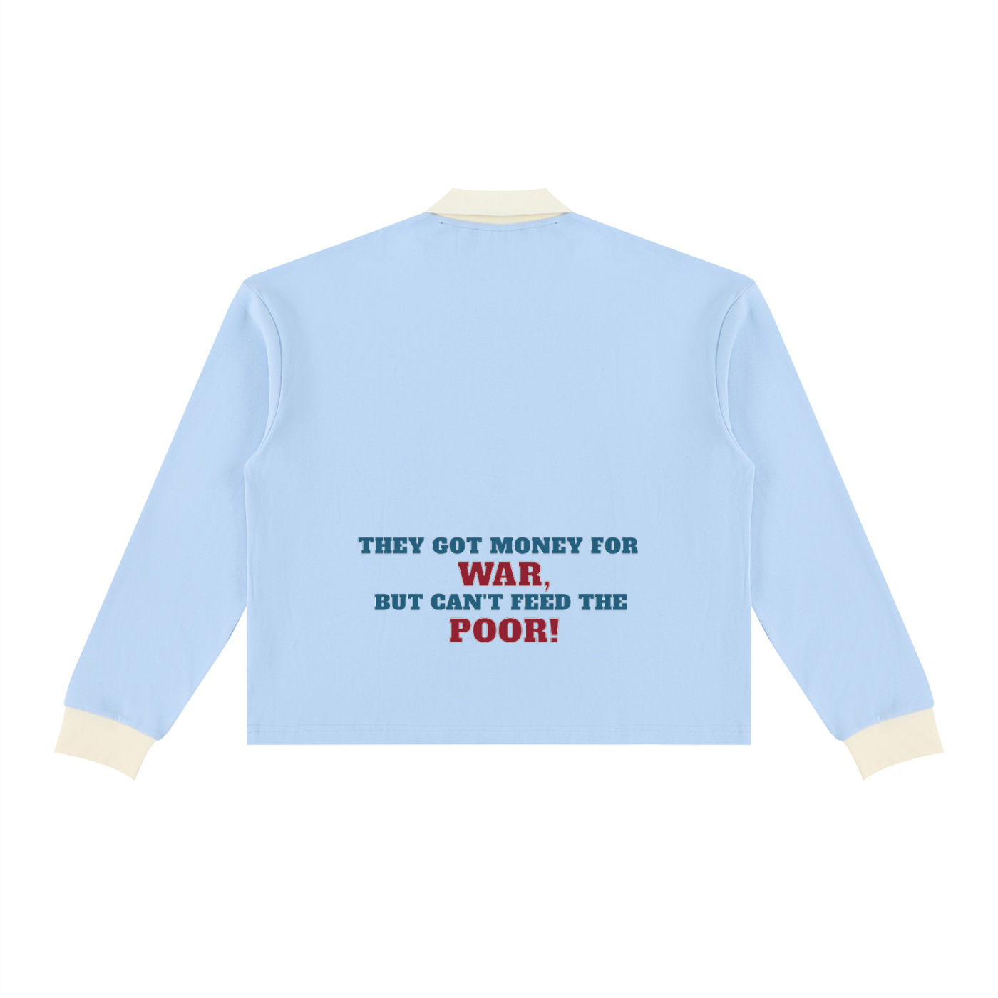 Unisex Color Block Long Sleeve Sweatshirt