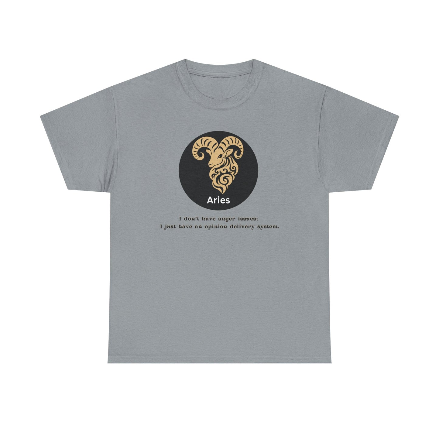 Aries T-Shirt, Aries Horoscope Gifts, Birth Month Gifts, Zodiac Sign T-Shirt Gifts, Astrology T-Shirt, Unisex Heavy Cotton Tee, Funny T-shirts