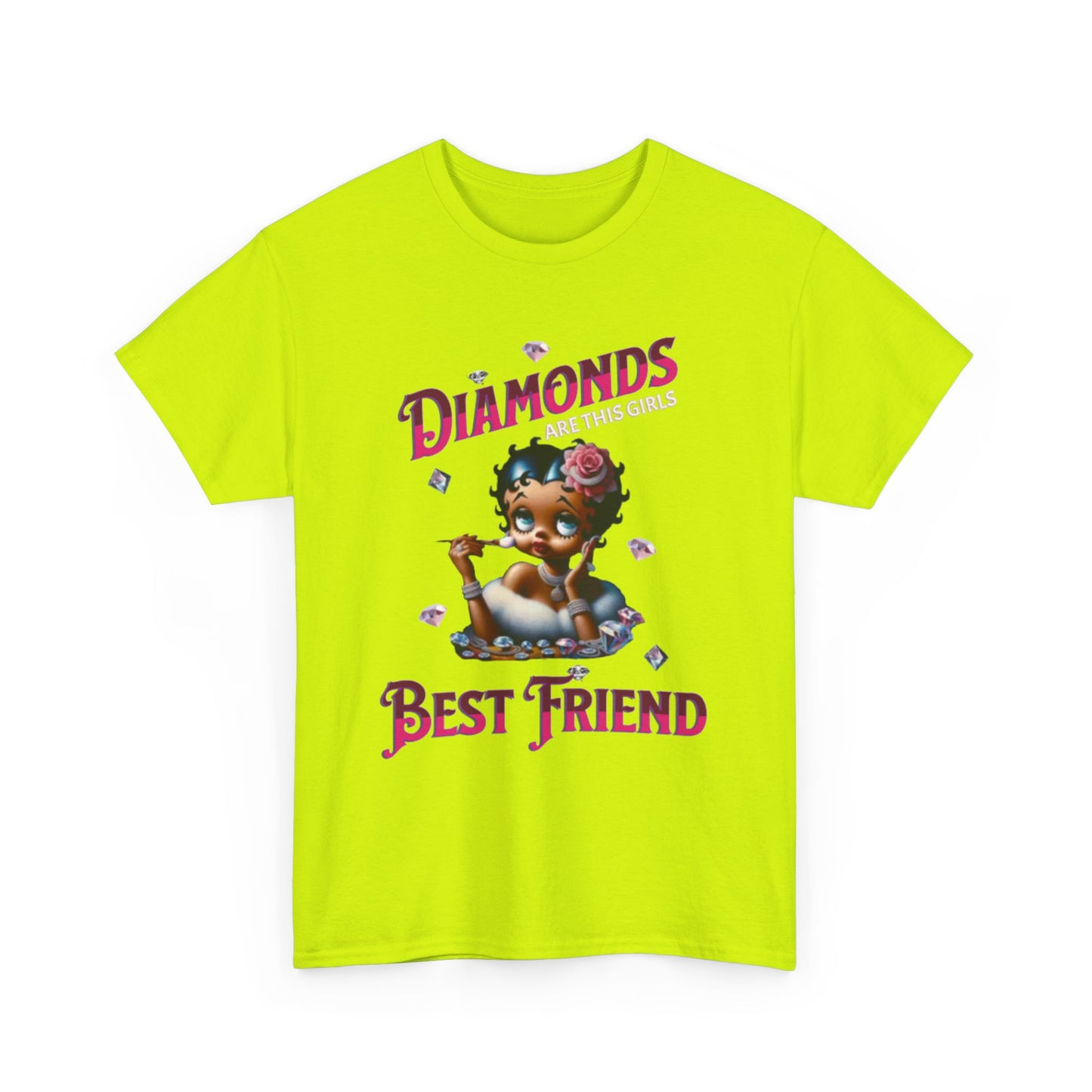 Diamonds Are This Girl's Best Friend, Marilyn Monroe Quote Shirt, Best Friend Tees, Betty Boop I Love Diamonds T-Shirts,